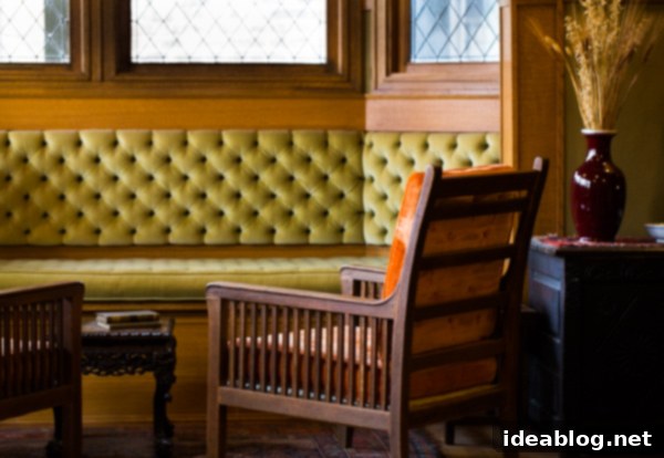 Second Wind in the Metropolis 5 Frank Lloyd Wright Home & Studio interior - dining room