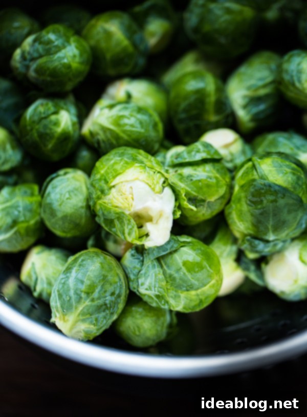 Crunchy Brussels & Apple Salad with Walnuts and Cheesy Crisps 3 Whole Fresh Brussels sprouts