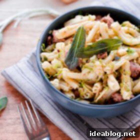 Strozzapreti with Pork Sausage, Crisp Brussels, and Fresh Sage 7 Strozzapreti with Pork Sausage, Shaved Brussel Sprouts, and Sage