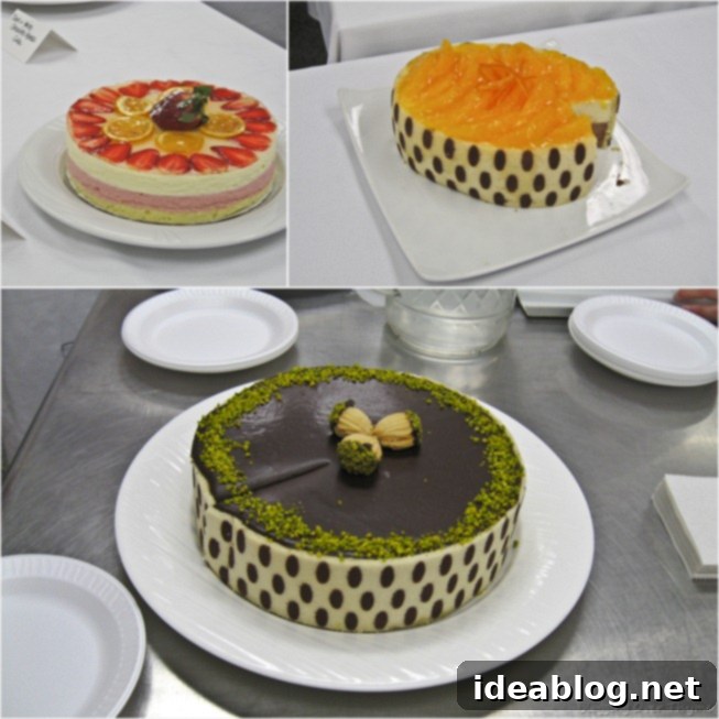 Seafood, Snails, and Sweetness 12 bavarian cream