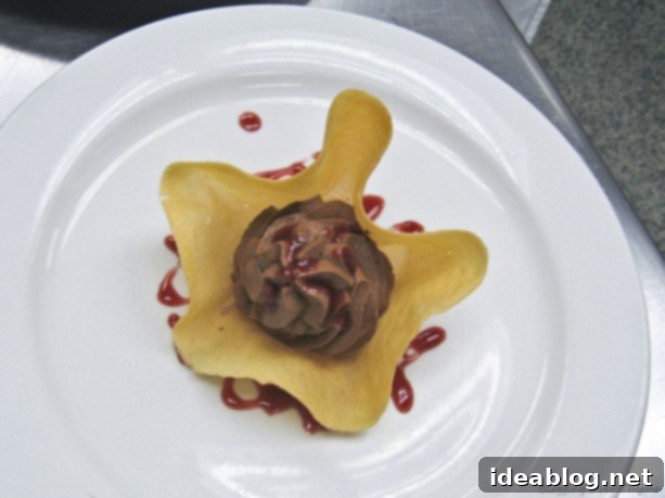 Day 35: Braised Lamb Shanks, Gnocchi, & Chocolate Mousse 2 chocolate mousse dessert