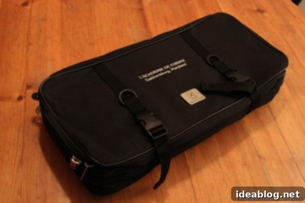 Practical Two Backstage 4 Chef's Knife Roll Bag Before Culinary Exam