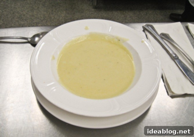 Practical Two Backstage 7 First Course Soup from Practical Exam