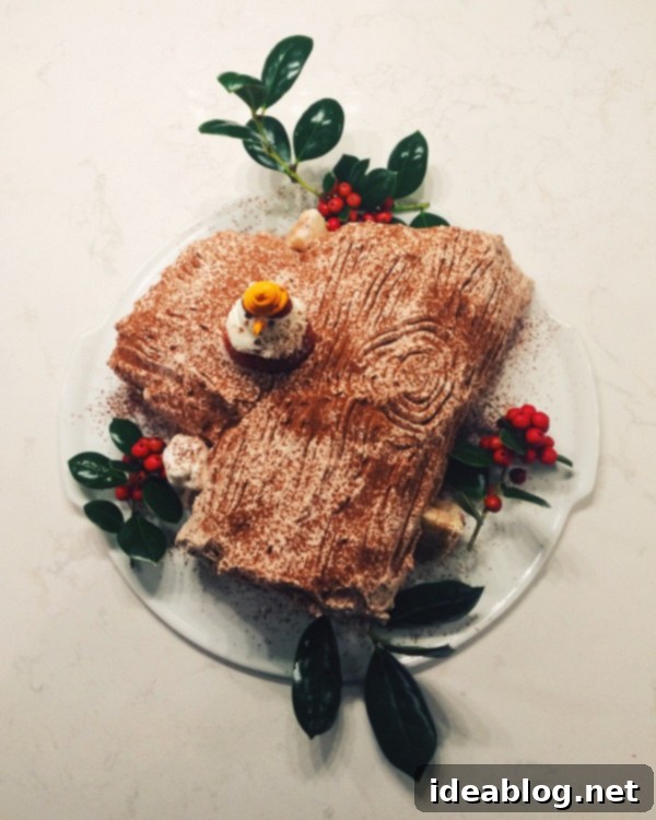 Savoring the Festive Spirit 2 Buche De Noel