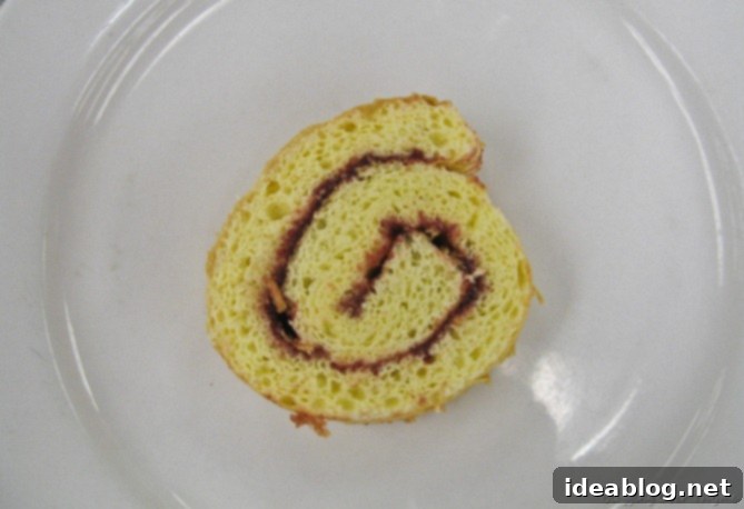 Day 27: Crispy-Skinned Duck Breasts, Risotto, and Sponge Cake 7 roulade