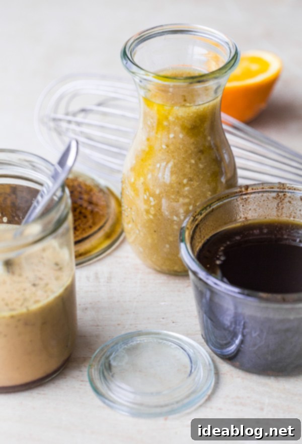 Effortless Everyday Salad Dressings 2 3 Easy Everyday Salad Vinaigrettes
