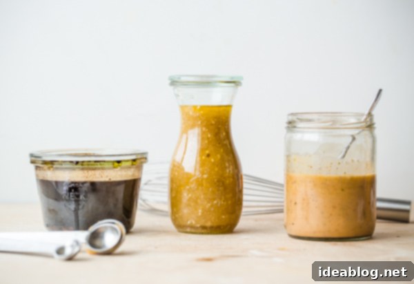 Effortless Everyday Salad Dressings 7 3 Easy Everyday Salad Vinaigrettes