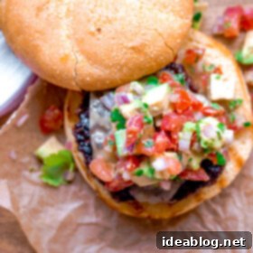 Zesty Southwest Avocado Jack Burgers 10 Southwest Burgers with Pepper Jack Cheese and Avocado Salsa