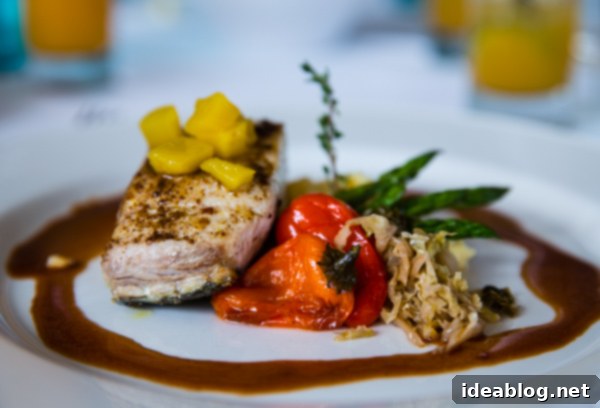 Island Immersion Chapter Two 26 Delicious grilled fish with vegetables, a highlight meal in St. Maarten