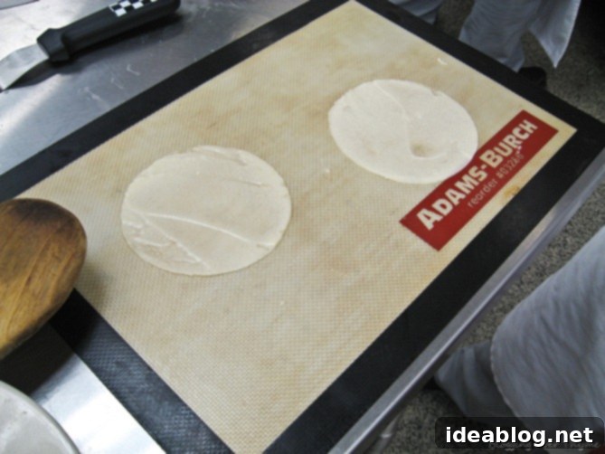 Homemade Comfort: Ravioli, Scrambled Eggs and Brownies 10 Delicate Tuille Cookies Being Prepared