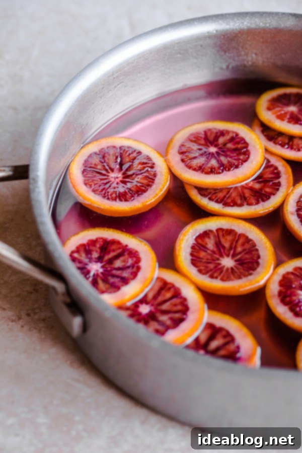 Dark Chocolate Blood Orange Confits 4 How to Candy Blood Oranges