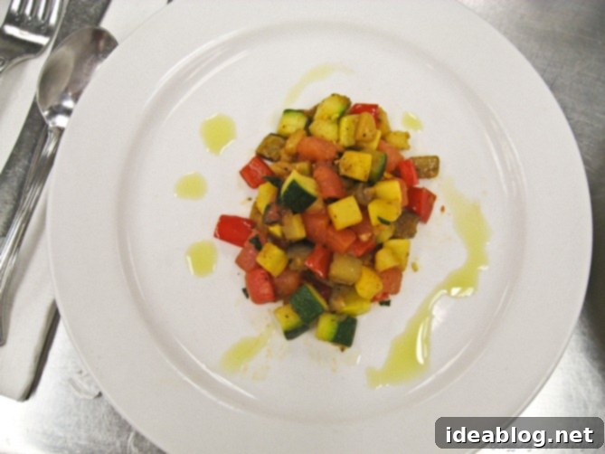 Day 18: An Unexpected Feast - Coq Au Vin, Tarte Tatin, and Dim Sum 6 Colorful Ratatouille Dish