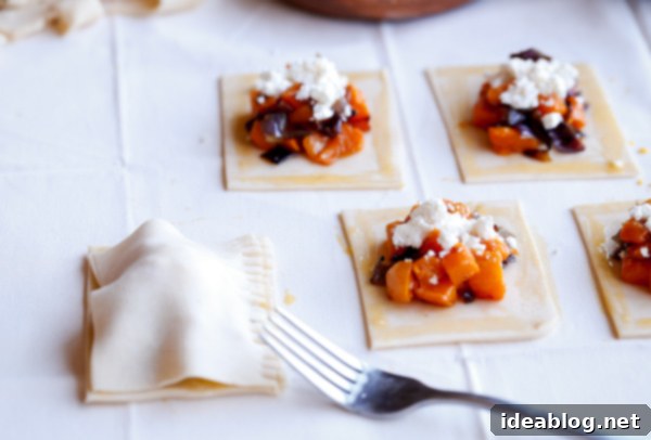 Golden Butternut Feta Hand Pies 11 How to Make Butternut Squash Feta Hand Pies