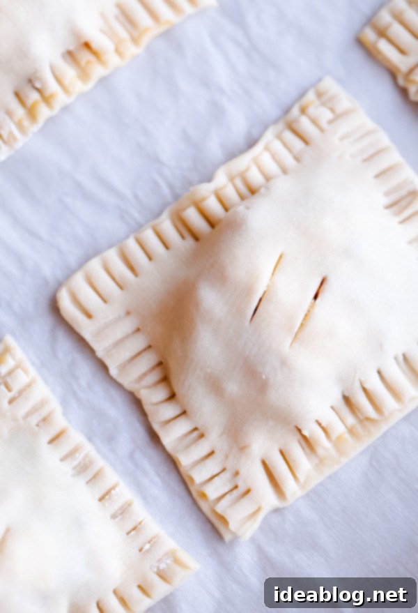 Golden Butternut Feta Hand Pies 7 Unbaked Butternut Squash Feta Hand Pies - ready for the oven