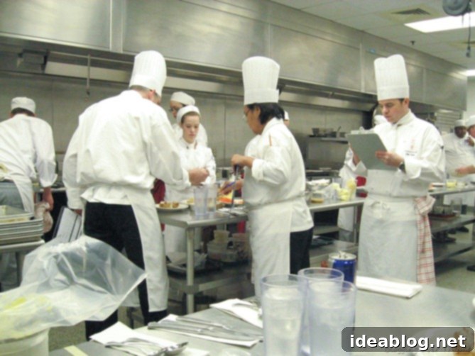 Diving In: Our First Practical Test 2 culinary school practical exam