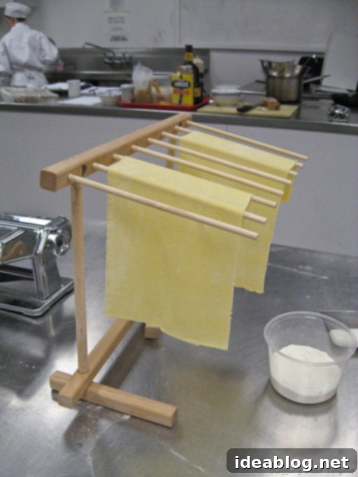 Day 13: Crafting Pasta, Omelets & Paris-Brest 2 homemade_pasta