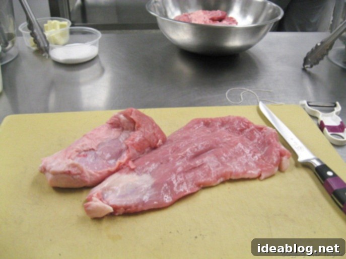 Day Eleven's French Feast: Velvety Veal and Sweet Pear Tart 4 Raw Veal Neck Chunks for Blanquette