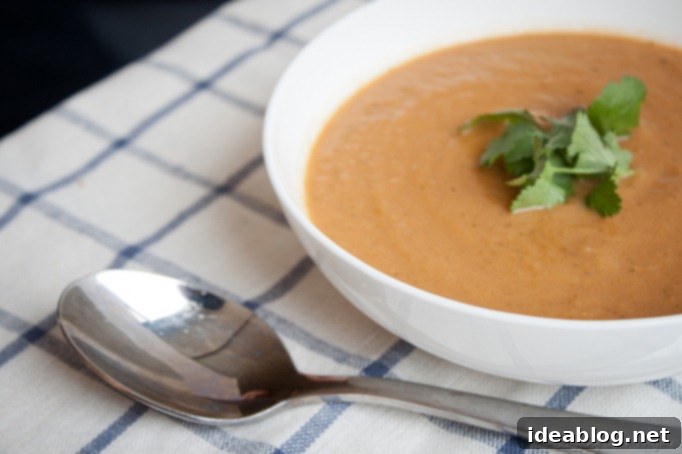 Smoky Eggplant Bisque 3 Roasted Eggplant Soup