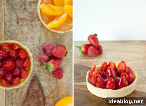 Petite Citrus Berry Delights 3 Citrus and Berry Tartlets