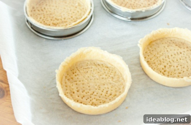 Petite Citrus Berry Delights 4 Blind Baked Tartlet Shells