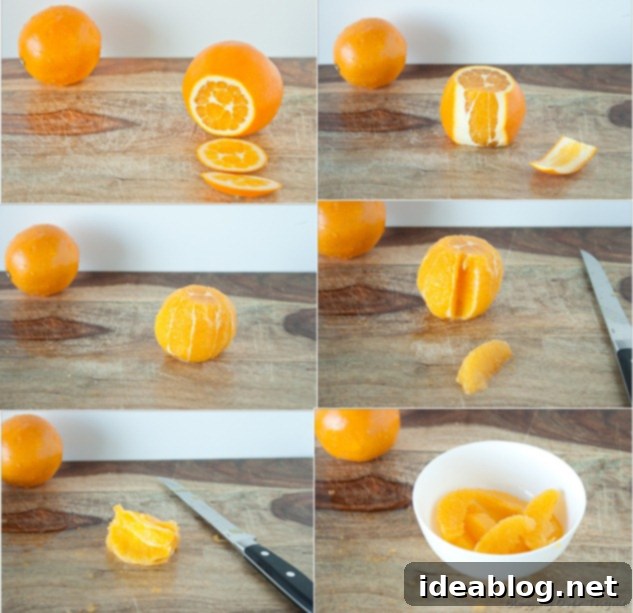 Petite Citrus Berry Delights 5 How to Segment Citrus