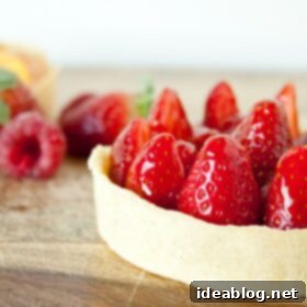 Petite Citrus Berry Delights 6 Strawberry Tartlets