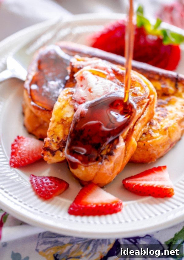 Homemade Strawberry Jam French Toast 2 Strawberry Jam French Toast