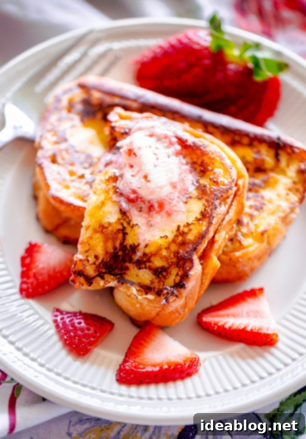 Homemade Strawberry Jam French Toast 5 Strawberry Jam French Toast