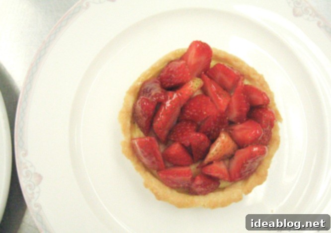 Day 4: Fresh Fruit Macedoine and Strawberry Tart Perfection 6 strawberry tart