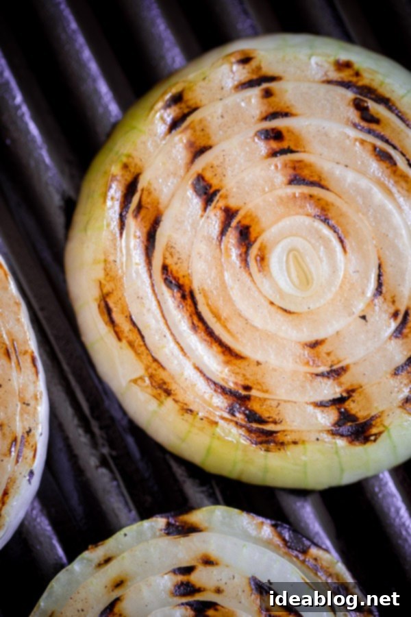 Grilled Onion Slices