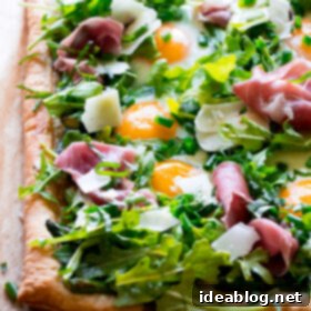 Gourmet Prosciutto & Asparagus Egg Tart with a Vibrant Summer Medley 7 Asparagus Egg Prosciutto Tart with Summer Salad