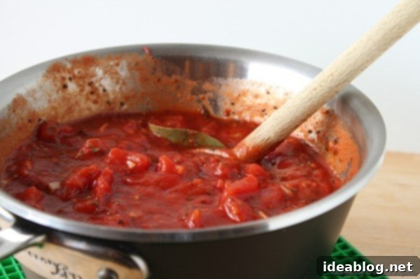 Classic Homemade Tomato Sauce 3 Homemade Tomato Sauce