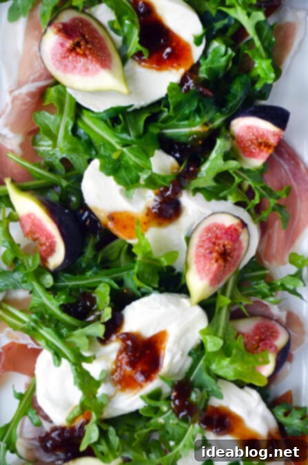Summer Burrata Delights: 12 Irresistible Recipes 8 Fig, Prosciutto, and Burrata Cheese Salad