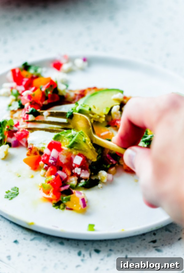 Loaded Fiesta Hash Browns 6 Mexican Hash Brown Stack. Crispy potato topped with sunny-side eggs, sliced avocado, homemade pico de gallo, and crumbled queso fresco cheese!