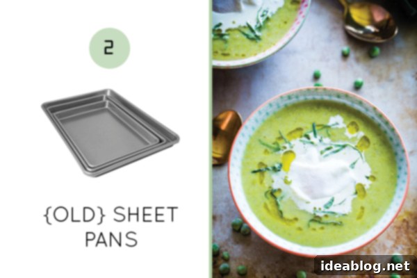 10 Affordable Food Photography Backgrounds. All under $25 dollars a piece! Distressed Sheet Pan Food Photography Background