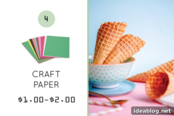 10 Budget-Friendly Backdrops for Stunning Food Photography 2 Craft and Construction Paper for Colorful Food Photography Backgrounds