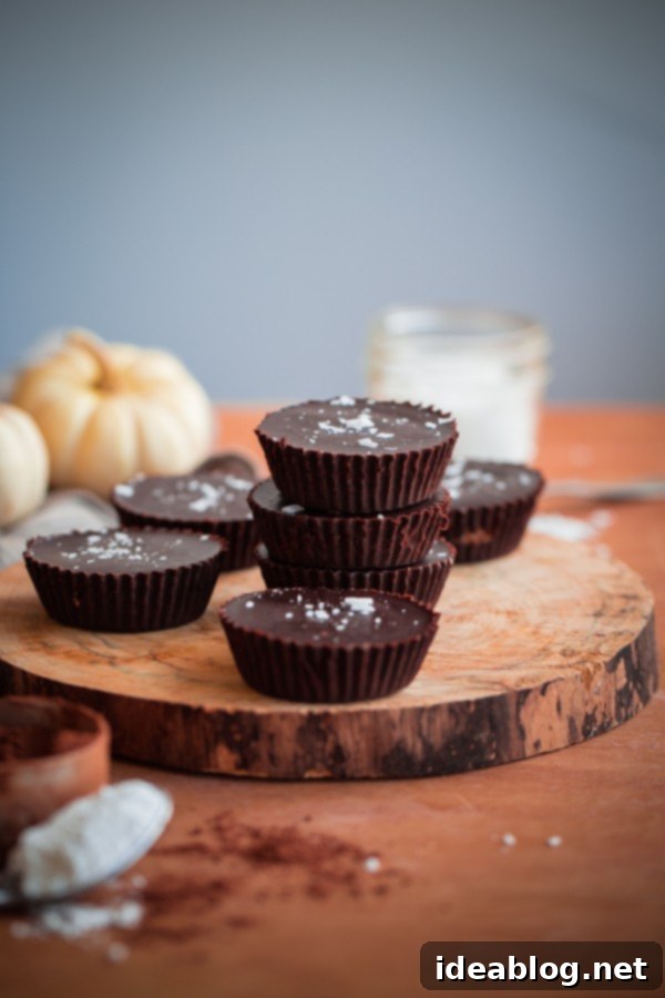 Decadent Spiced Almond Butter Chocolate Bites 5 Ingredients for Homemade Spiced Almond Butter Chocolate Cups