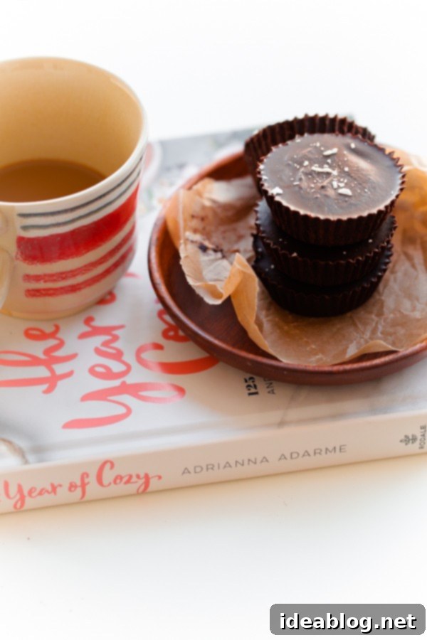 Decadent Spiced Almond Butter Chocolate Bites 6 Assembling Homemade Spiced Almond Butter Chocolate Cups
