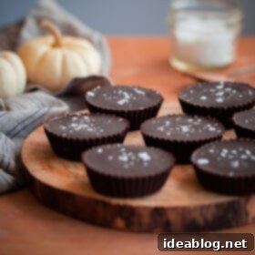 Decadent Spiced Almond Butter Chocolate Bites 7 Homemade Spiced Almond Butter Chocolate Cups
