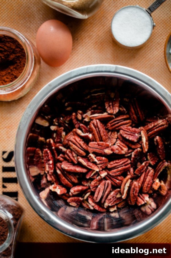 Spiced Pumpkin Drumsticks with Chocolate Pecan Crunch 4 Candied Pecan Mixture