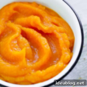 Easy Homemade Pumpkin Puree 2 Homemade Roasted Pumpkin Puree