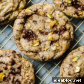 Zesty Orange Pistachio Chocolate Chunk Cookies 10 Orange Pistachio Chocolate Chunk Cookies