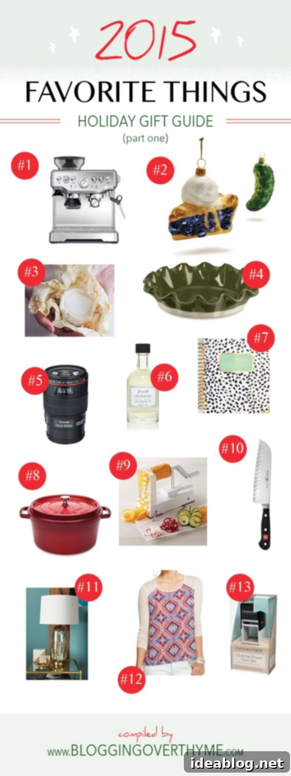 Favorite Things Holiday Gift Guide - 13 great gift ideas for the holiday season! Favorite Things Holiday Gift Guide - 13 great gift ideas for the holiday season!