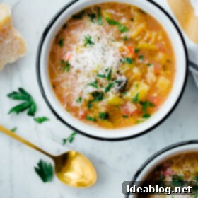 Slow Cooker Winter Comfort Lentil Soup 4 Slow Cooker Winter Minestrone Soup with Red Lentils. An easy vegetarian soup for winter!