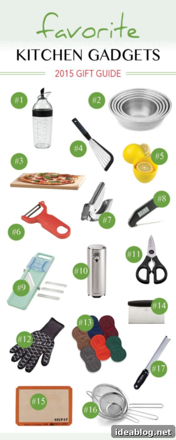 Essential Kitchen Gadgets: A Gifting Guide 2 Favorite Kitchen Gadgets Gift Guide - 17 gift ideas for food lovers and home cooks!