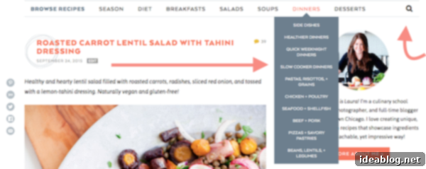 Beautiful Plate A New Era Unfolds 6 New Year New Look: Blogging Over Thyme is now A Beautiful Plate navigation menu