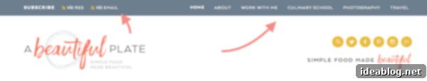 Beautiful Plate A New Era Unfolds 7 Top Menu Navigation - A Beautiful Plate Redesign for enhanced content discovery