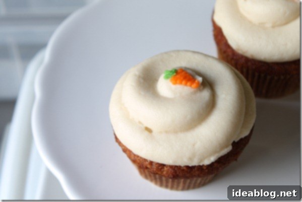 Mastering Workplace Hazards 2 Delicious carrot cake cupcake with cream cheese frosting