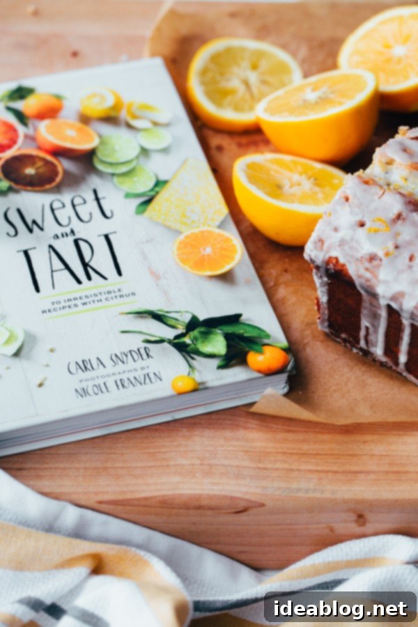 Rustic Olive & Poppy Seed Lemon Loaf 4 Sweet and Tart Cookbook