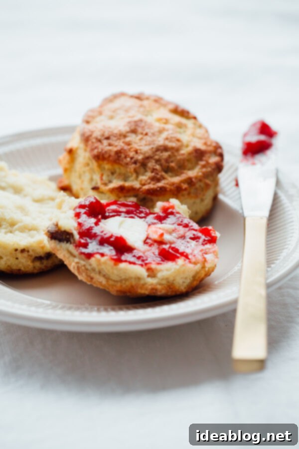 Irish Soda Bread Scones These Irish Soda Bread Scones are fluffy, lightly sweetened, filled with plump golden raisins, and pair perfectly with some butter and jam!